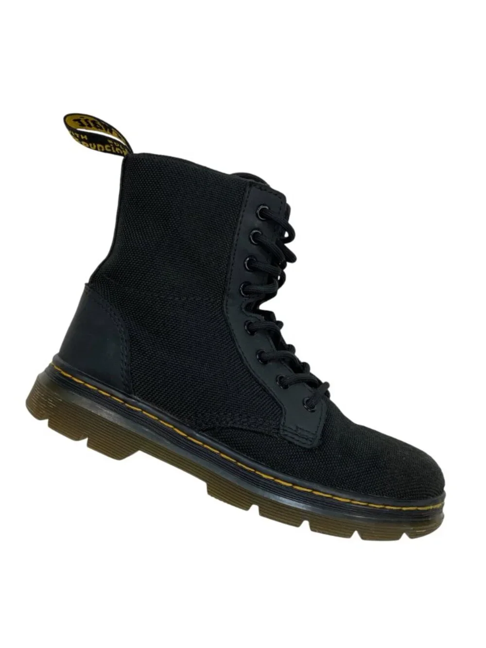Dr Martens Junior Combs Extra Tough Poly Casual Boots 1 Black